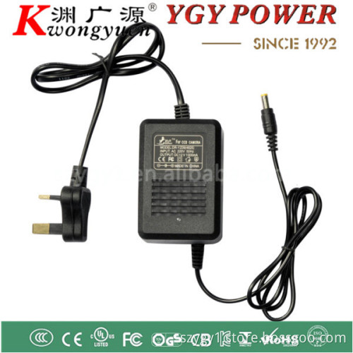 Desktop-type Linear Power Supply for CCTV Camera with CE GS TUV KC